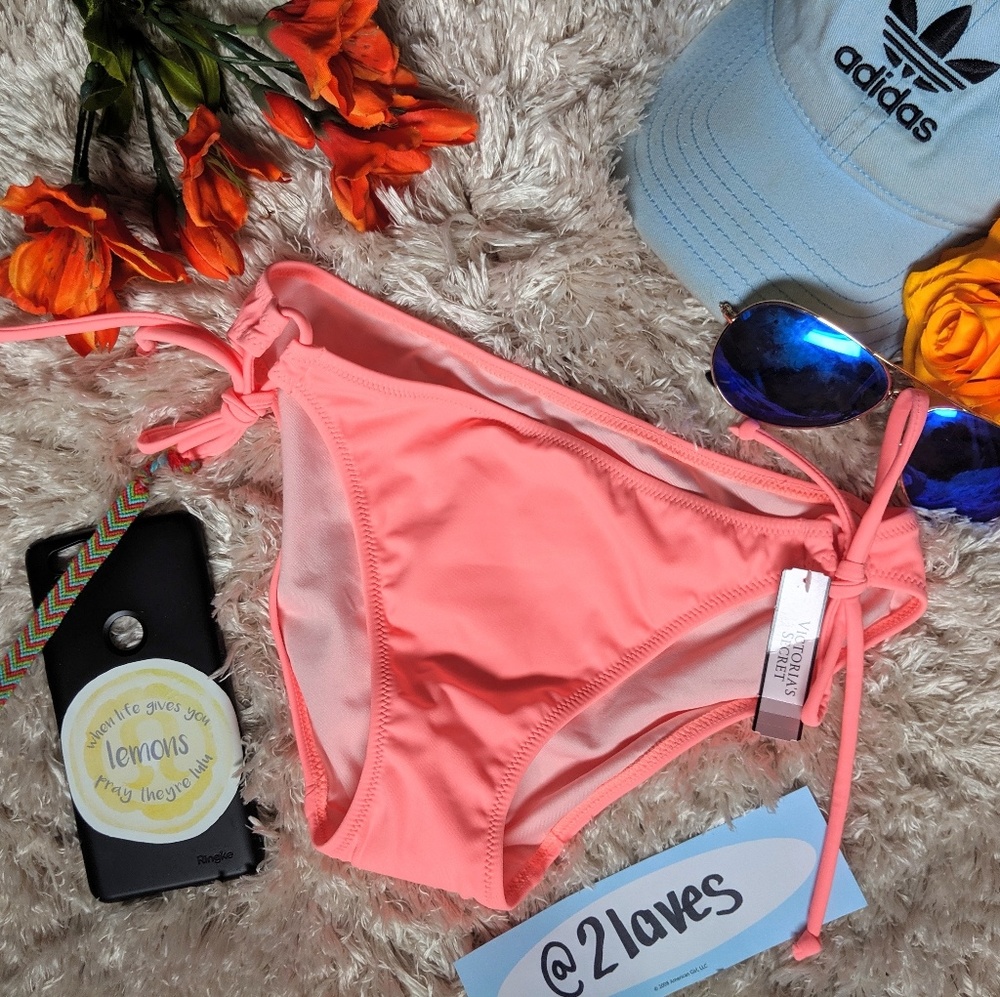 ✨SALE✨ NWT Victorias Secret Bikini Coral Side Tie